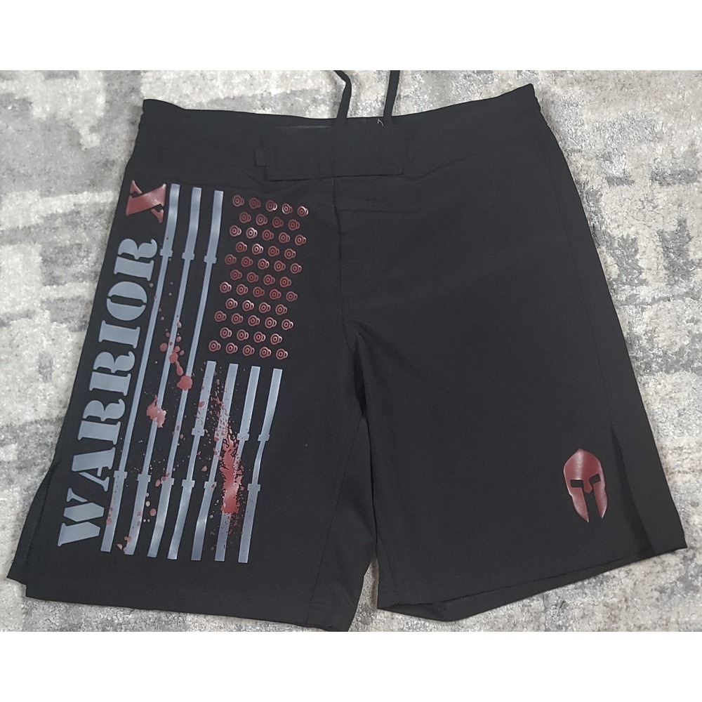 Warrior X Gear MMA Boxing Kickboxing Slip Hem‎ Training Shorts Men's Size 34x9.5